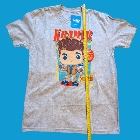 Funko x Seinfeld “Kramer” Pop Tee 2021 — Tag Large — Heather Grey (NWT) - Picture 3 of 3